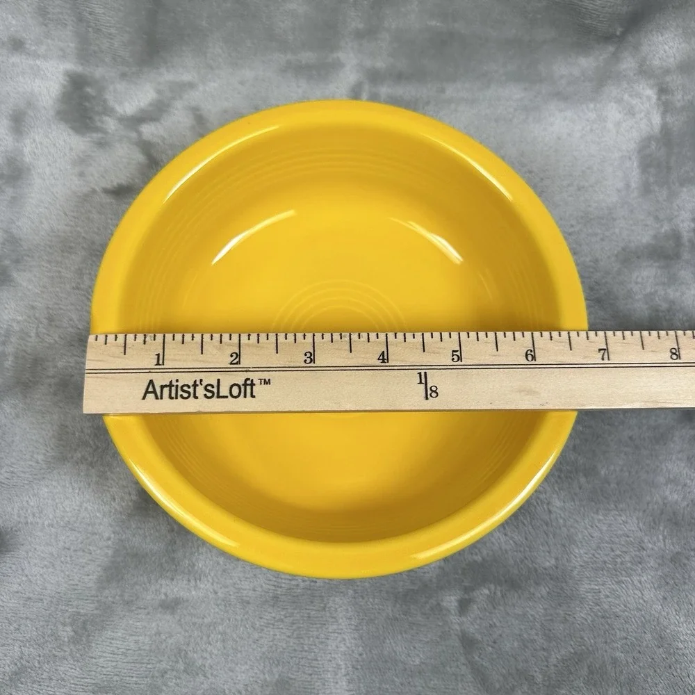 Fiesta Fiestaware Homer Laughlin Medium Cereal Bowl 19 oz Daffodil NWOT